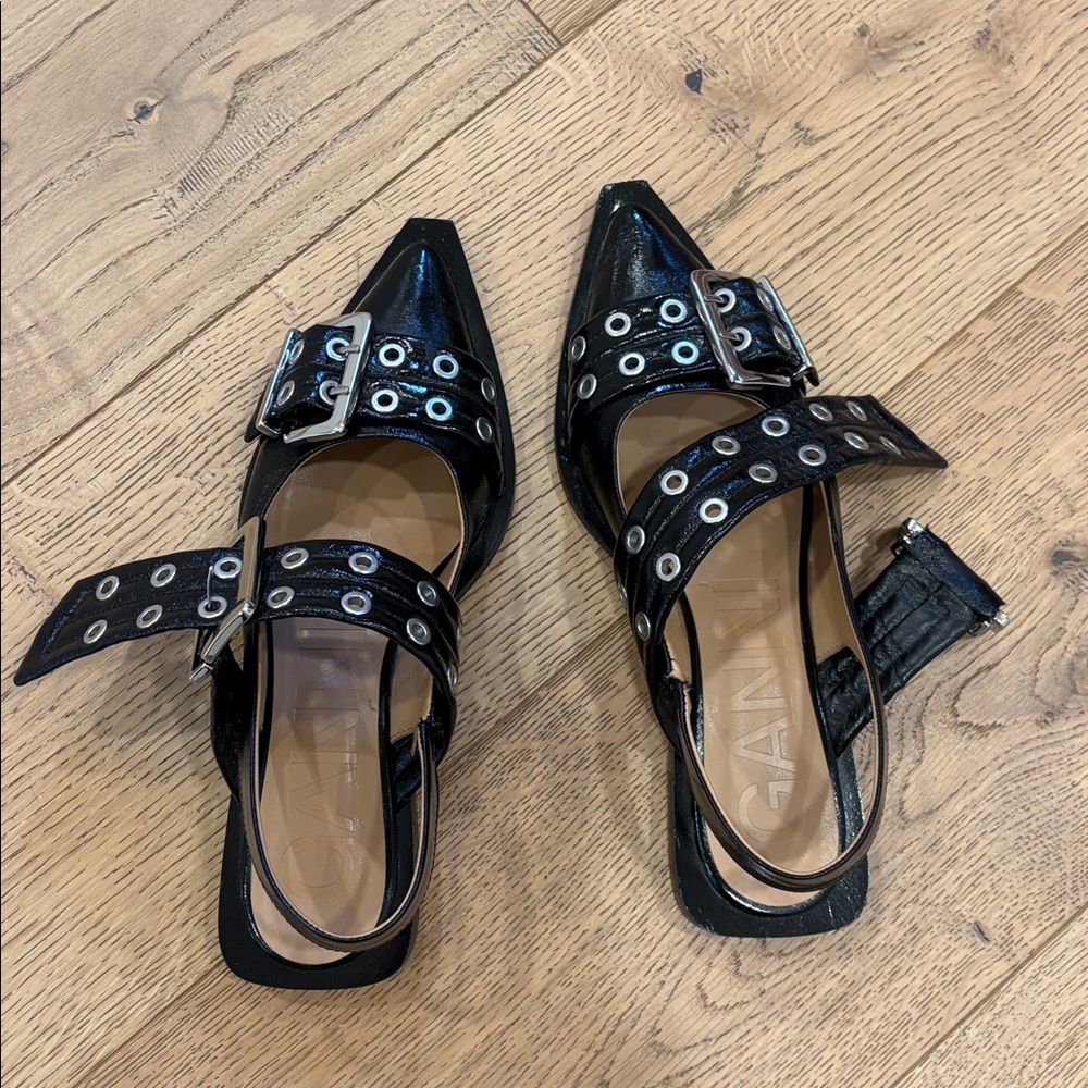 ❤️SALE❤️Ganni sling back ballet flats - Picture 8 of 13